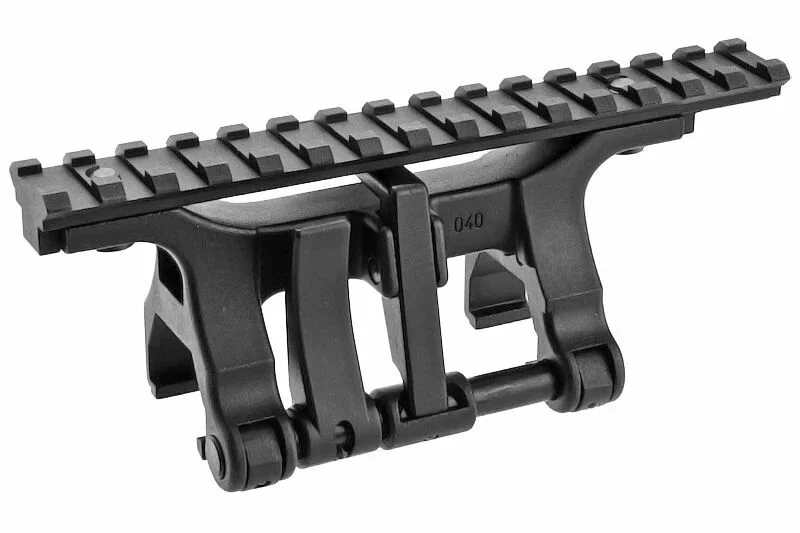 Picatinny Rail Claw Mount para MP5 / G3 / HK53 GBBR Negro VFC