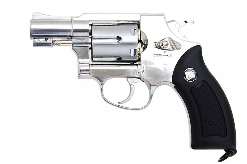 Revolver 733 2inch Black Grip Pistola Heaven CO2