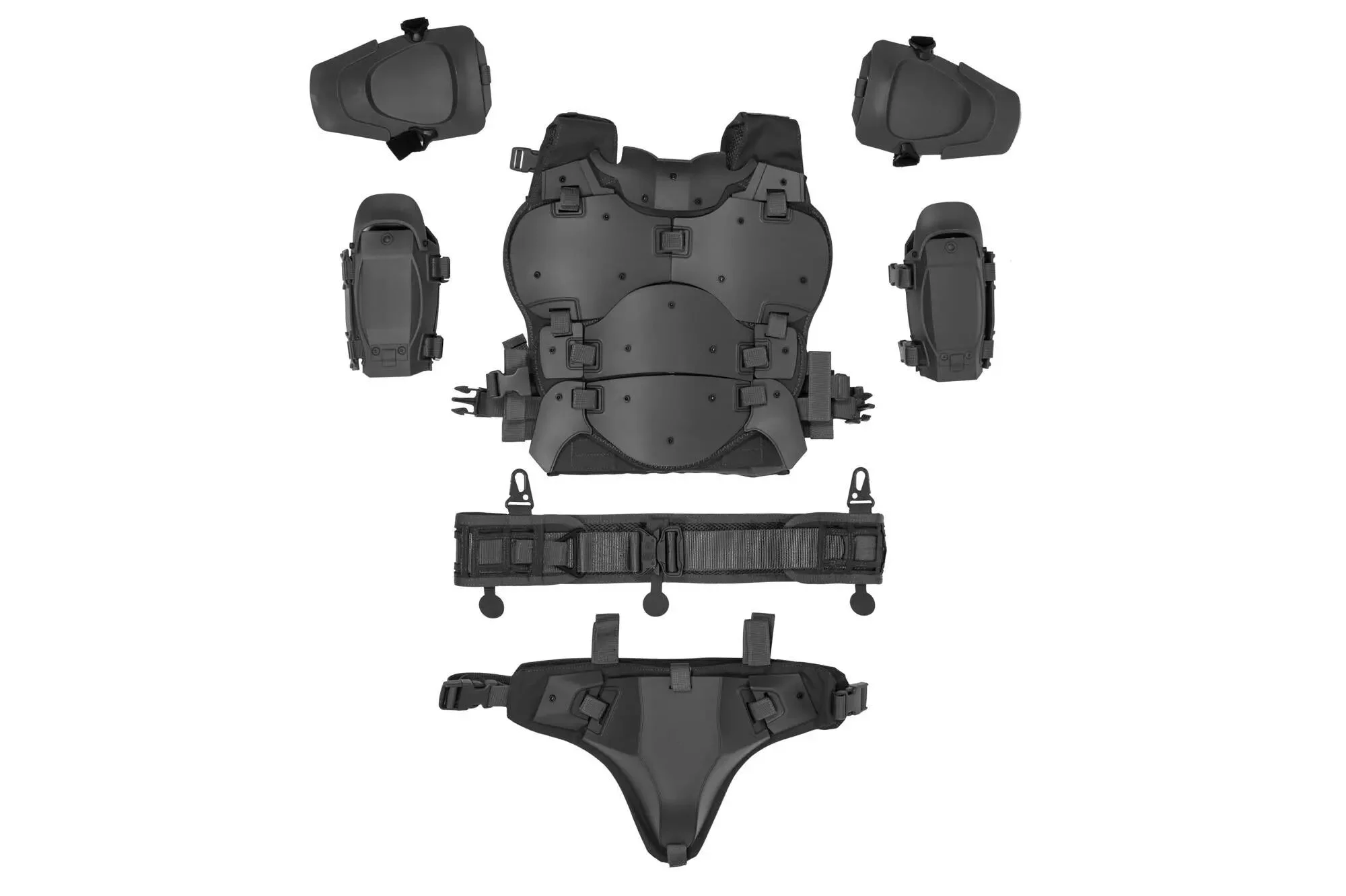 Traje Táctico Negro WOSPORT