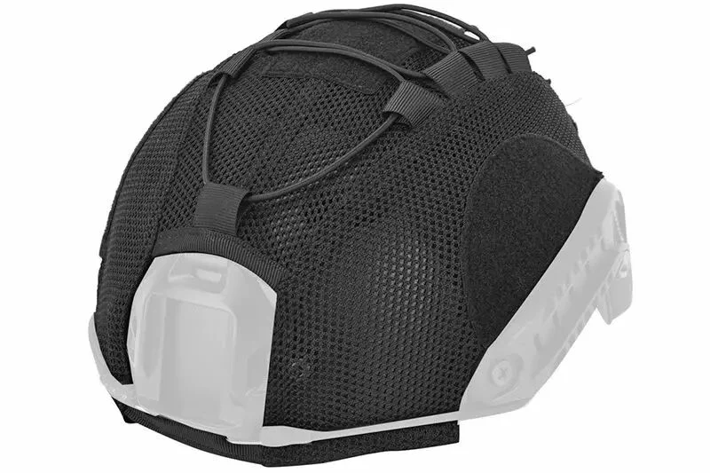 Funda de casco táctico elástica WST Negro para casco FAST WOSPORT
