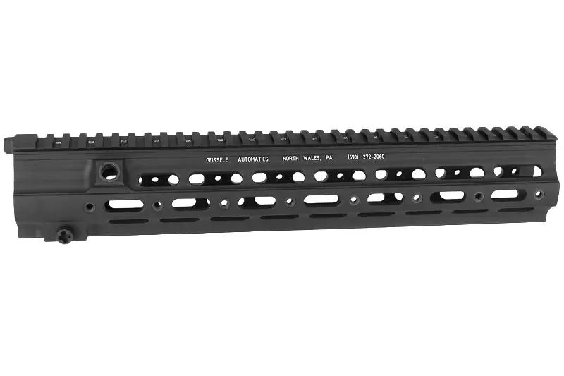 Guardamanos Aluminio CNC 14.5" 416 SMR Negro Z-Parts Tech