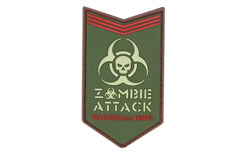 Parche Zombie Attack Goma Multicam JTG