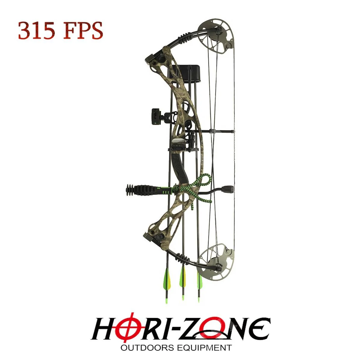 ARCO COMPUESTO AIR BOURNE 40/70 LIBRAS 315 FPS CAMO HORI-ZONE (HZ-AIRBOURNE)