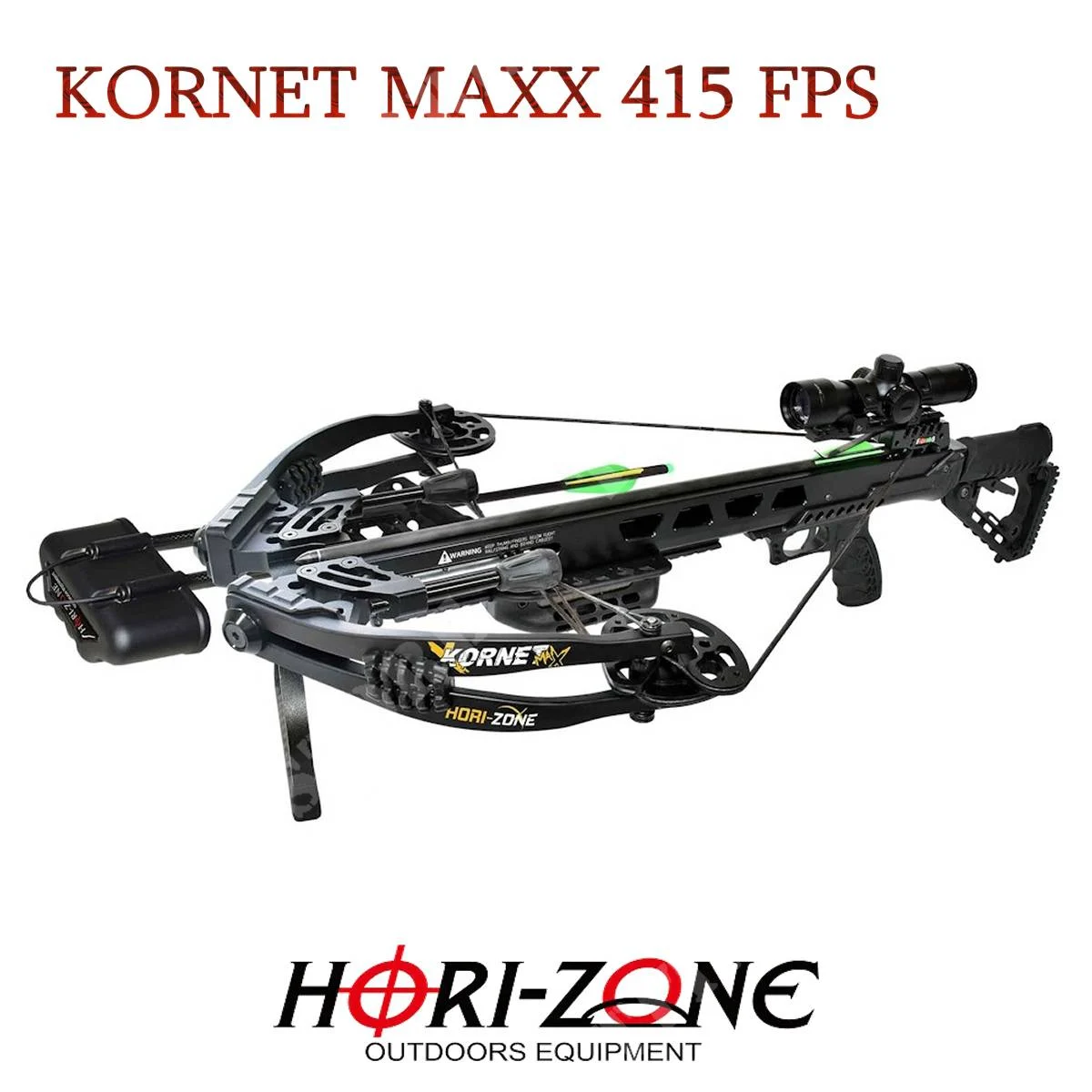 HORI-ZONE KORNET MAXX 415 FPS BALLESTA NEGRA (HZ-KORNETMX)