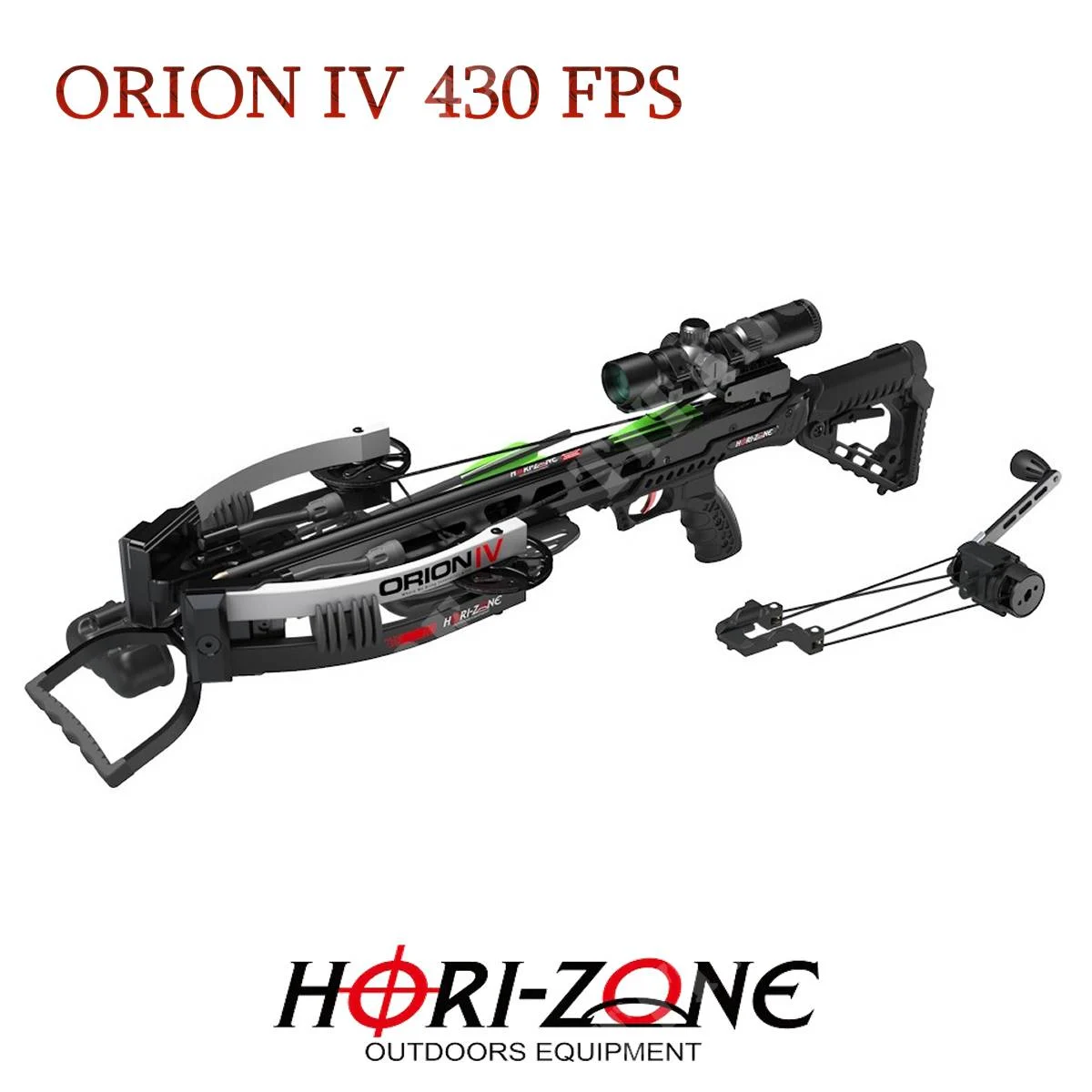 BALLESTA ORION IV 430 FPS NEGRA HORI-ZONE (HZ-ORION4)