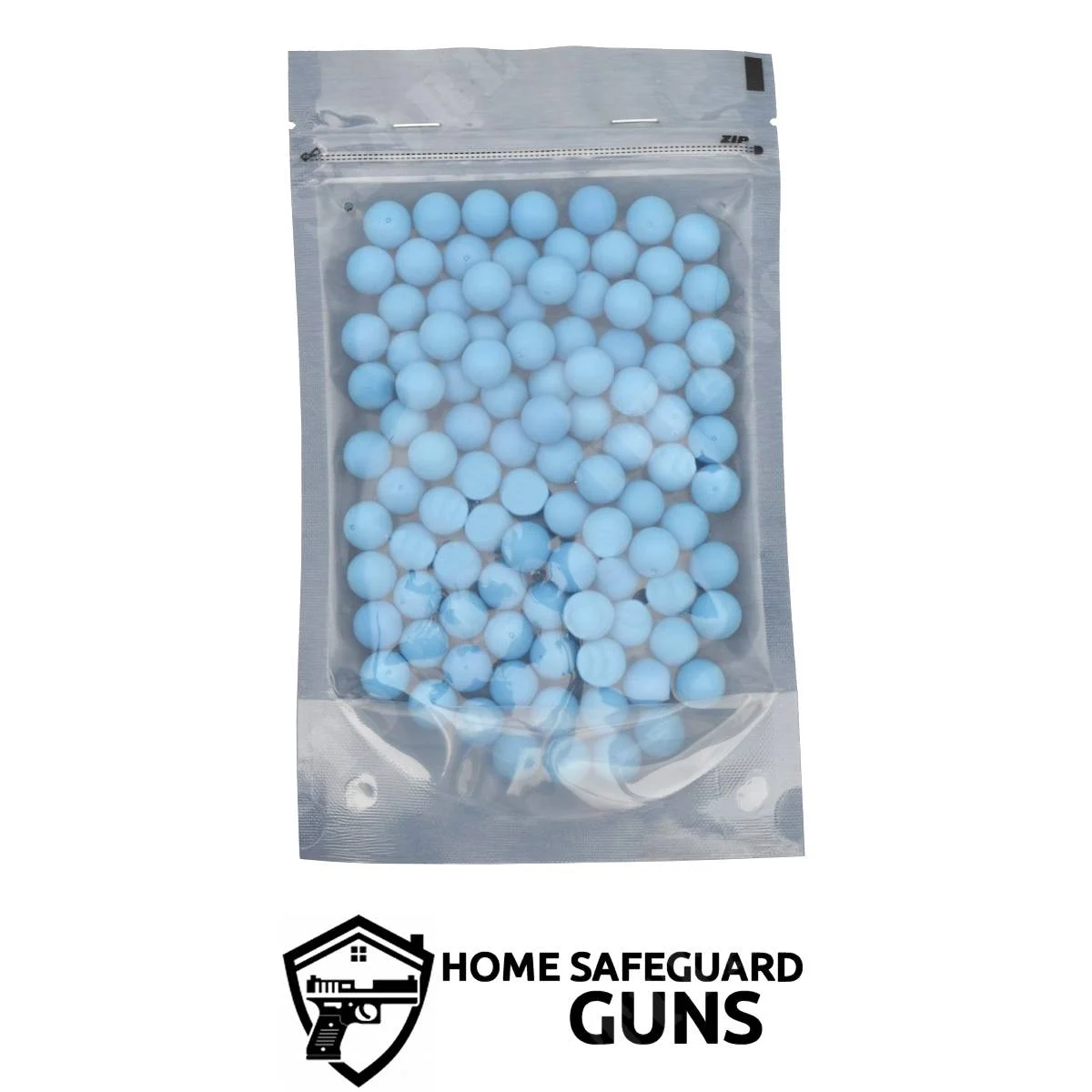 100 BOLAS DE GOMA AZUL HSG 50 CAL (HSG-RB7)