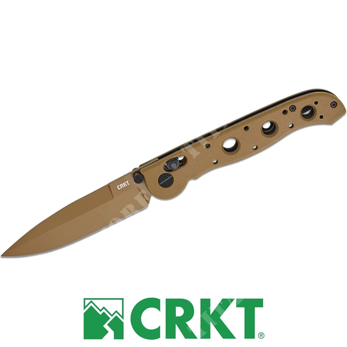 CUCHILLO DE DESIERTO CON BLOQUEO DE BARRA TRANSVERSAL M16-X M16-03XD CRKT (C45M1603XD)