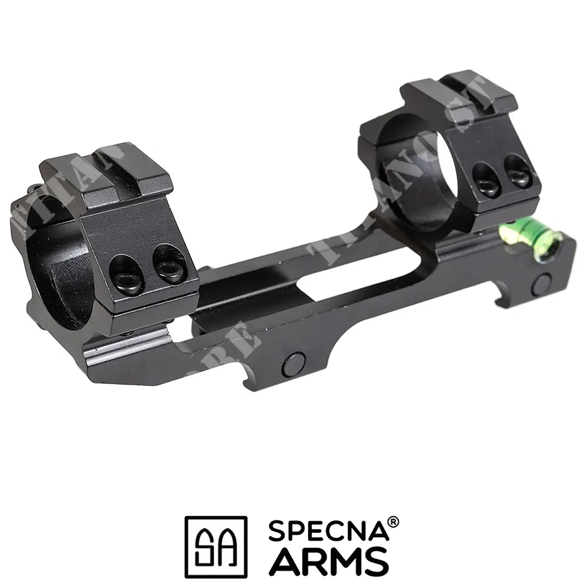 SOPORTE CANTILEVER DE 30 mm/1" CON BRAZOS NIVELADOS SPECNA NEGROS (SPE-10-043901)
