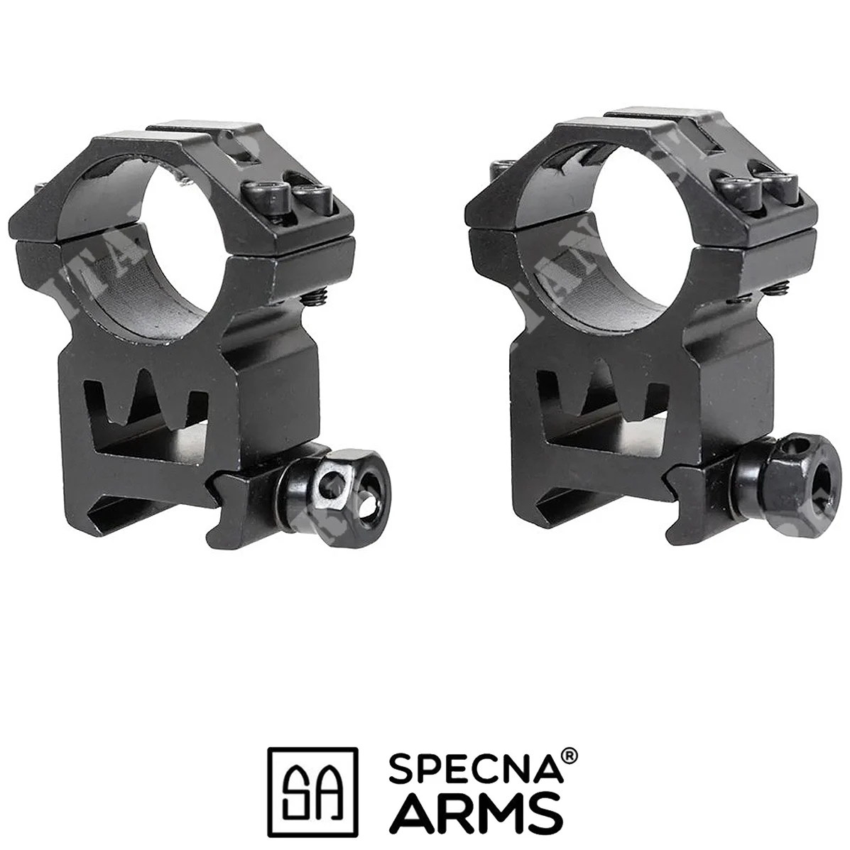 SPECNA ARMS 30 mm WEAVER ANILLOS ALTOS NEGROS (SPE-10-043906)