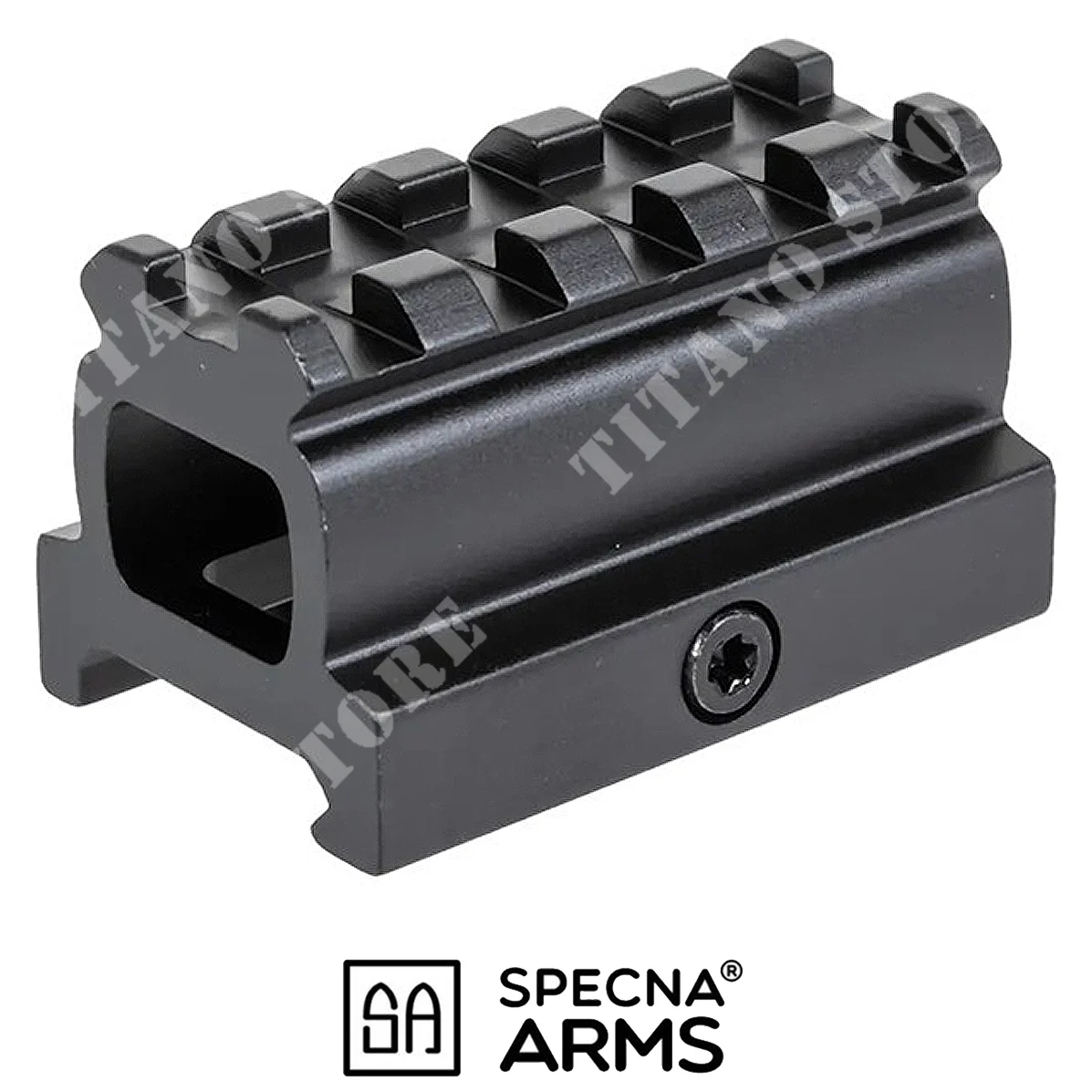 ELEVADOR DE BRAZOS SPECNA DE 1'' Y 20 mm CON 5 Ranuras (SPE-10-043903)