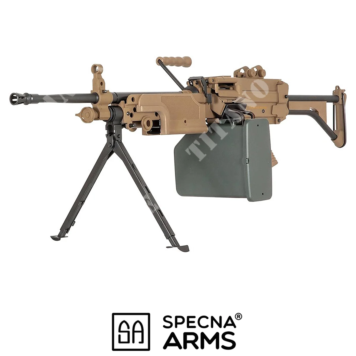 Fusil SA-249 MK1 Core color canela de Specna Arms (SPE-01-028613)