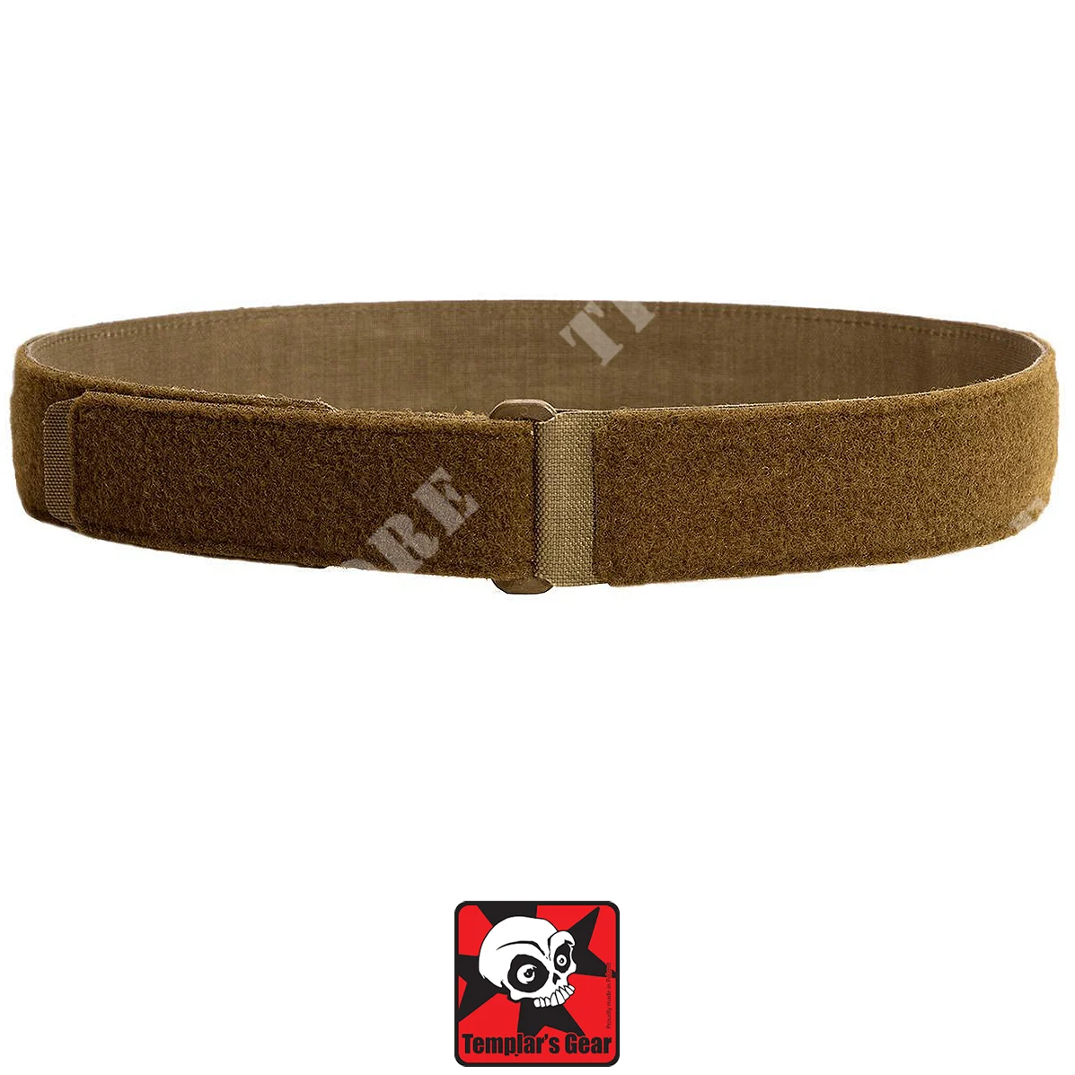 CINTURÓN DE COMBATE CON VELCRO EQUIPO DEL TEMPLARIO COYOTE (TG-UB-CB)