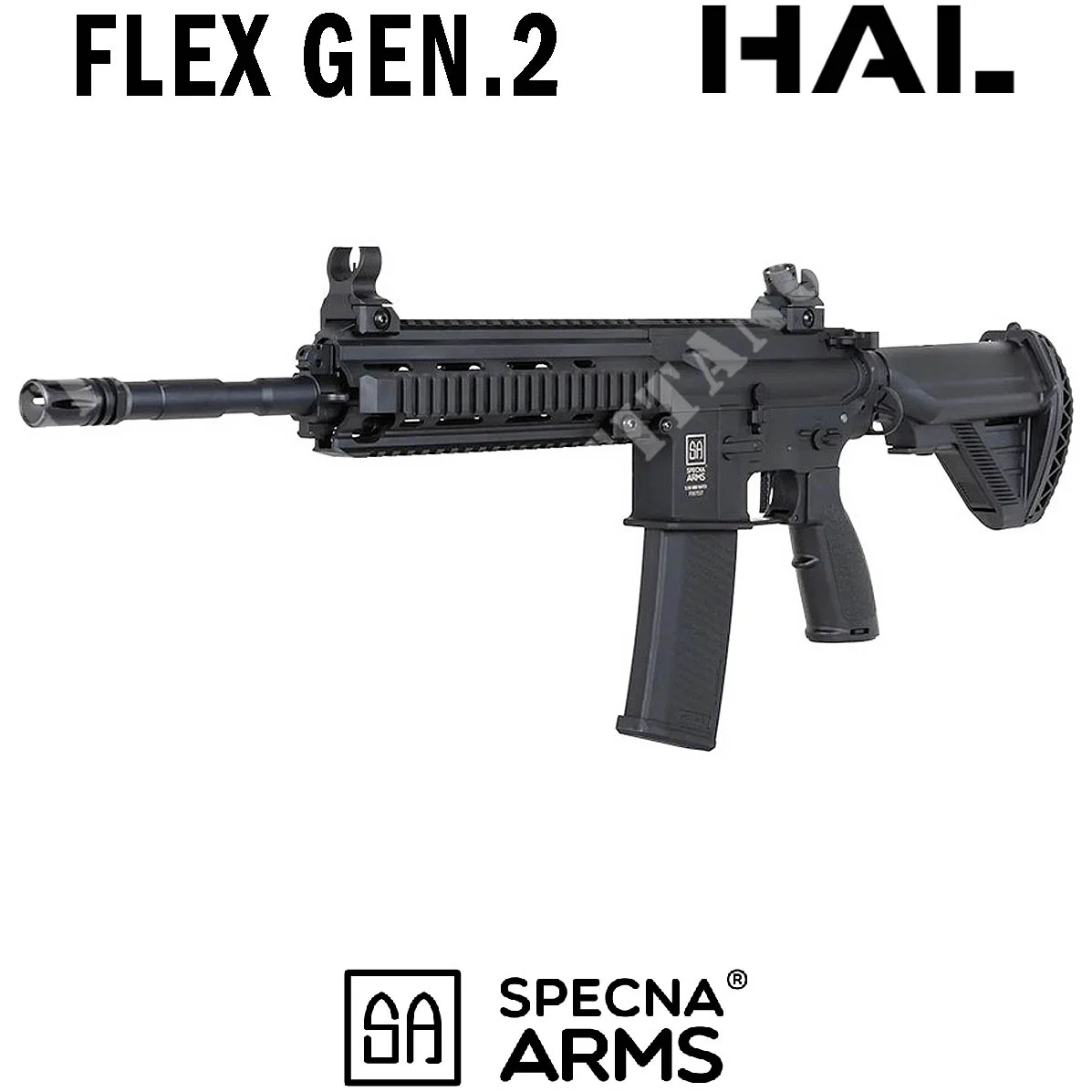 RIFLE 416 SA-FH07 FLEX BLDC HAL ETU GEN2 BRAZOS SPECNA NEGRO (SPE-01-048015)