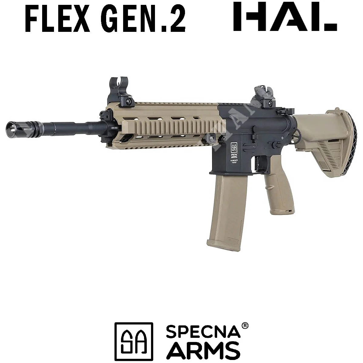RIFLE 416 SA-FH07 FLEX HAL ETU GEN2 BRAZOS TAN SPECNA (SPE-01-047461)