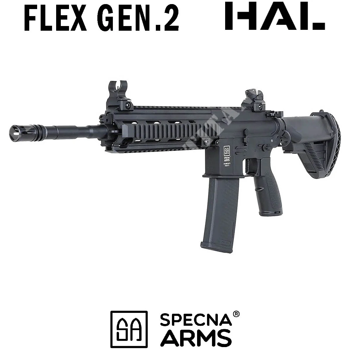 RIFLE 416 SA-FH07 FLEX HAL ETU GEN2 BRAZOS SPECNA NEGRO (SPE-01-047460)