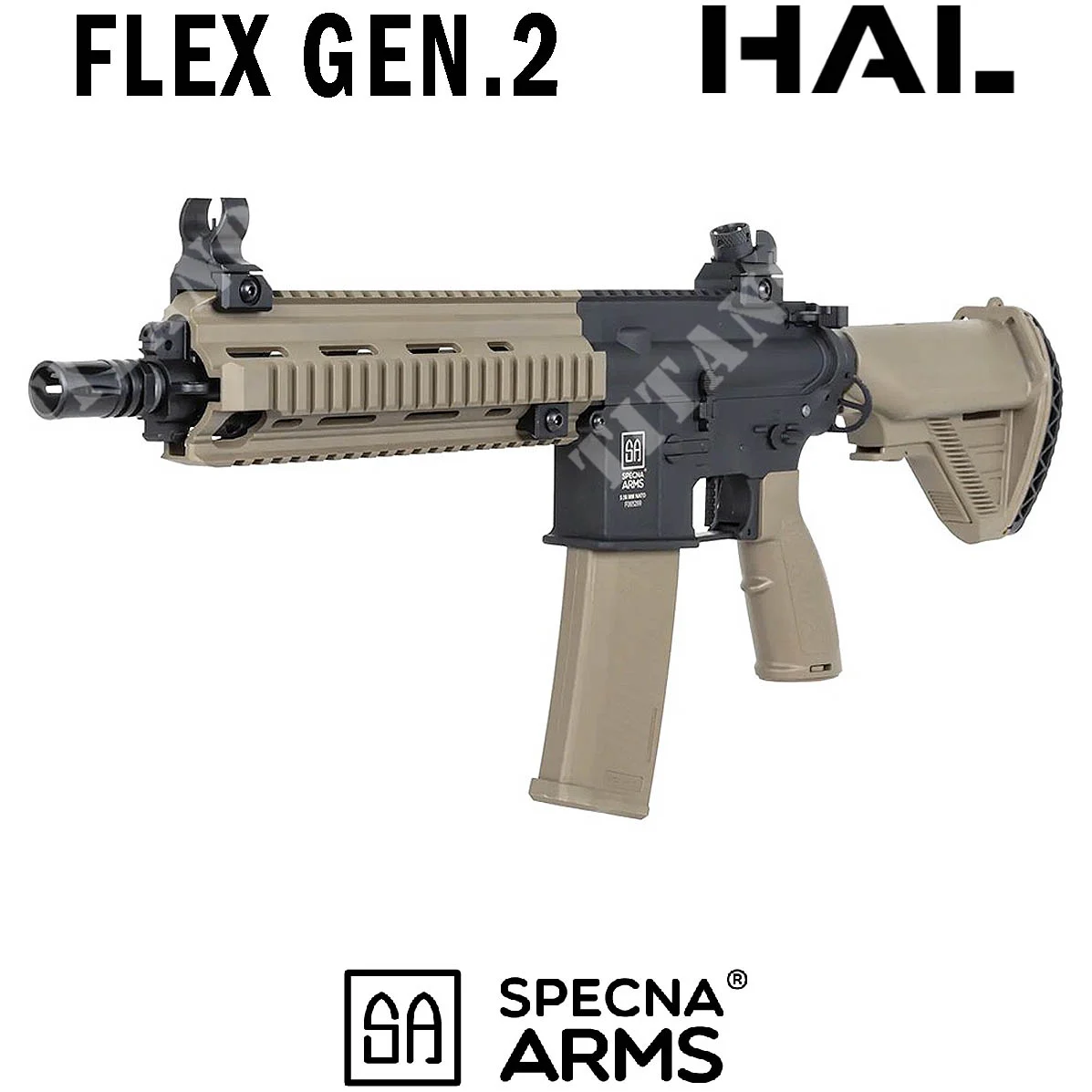 RIFLE 416 SA-FH06 FLEX HAL ETU GEN2 BRAZOS TAN SPECNA (SPE-01-047459)