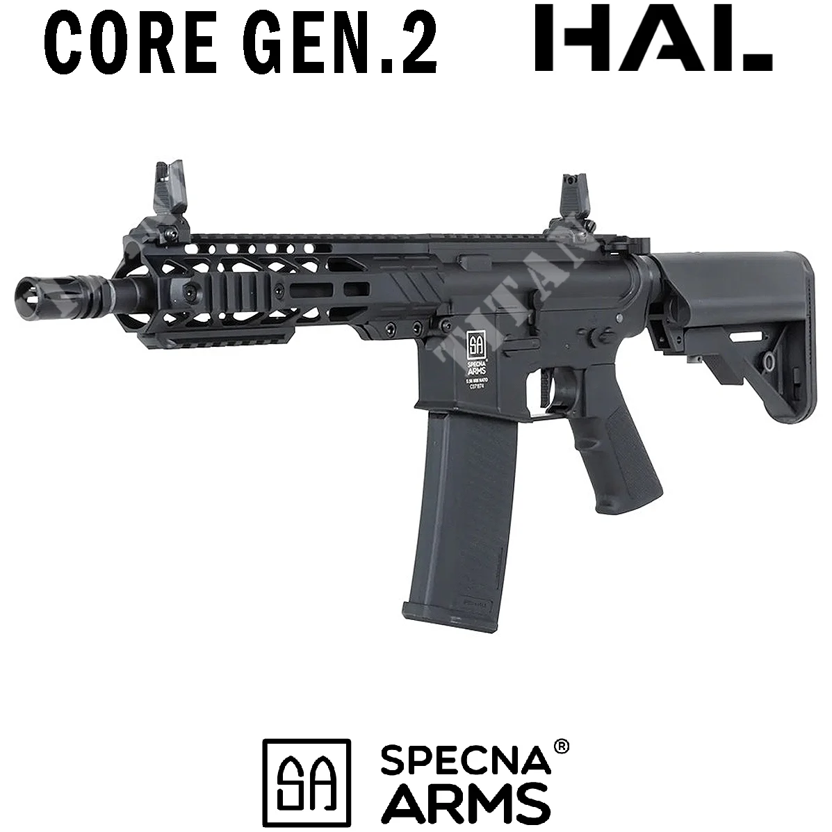 RIFLE M4 SA-C25 CORE HAL ETU GEN2 BRAZOS SPECNA NEGROS (SPE-01-047127)