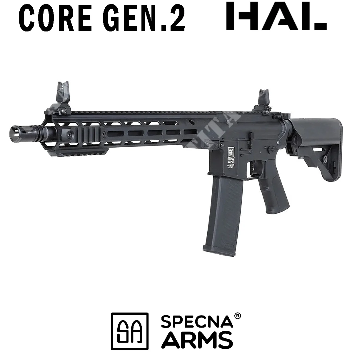 RIFLE M4 SA-C22 CORE HAL ETU GEN2 BRAZOS SPECNA NEGROS (SPE-01-047121)
