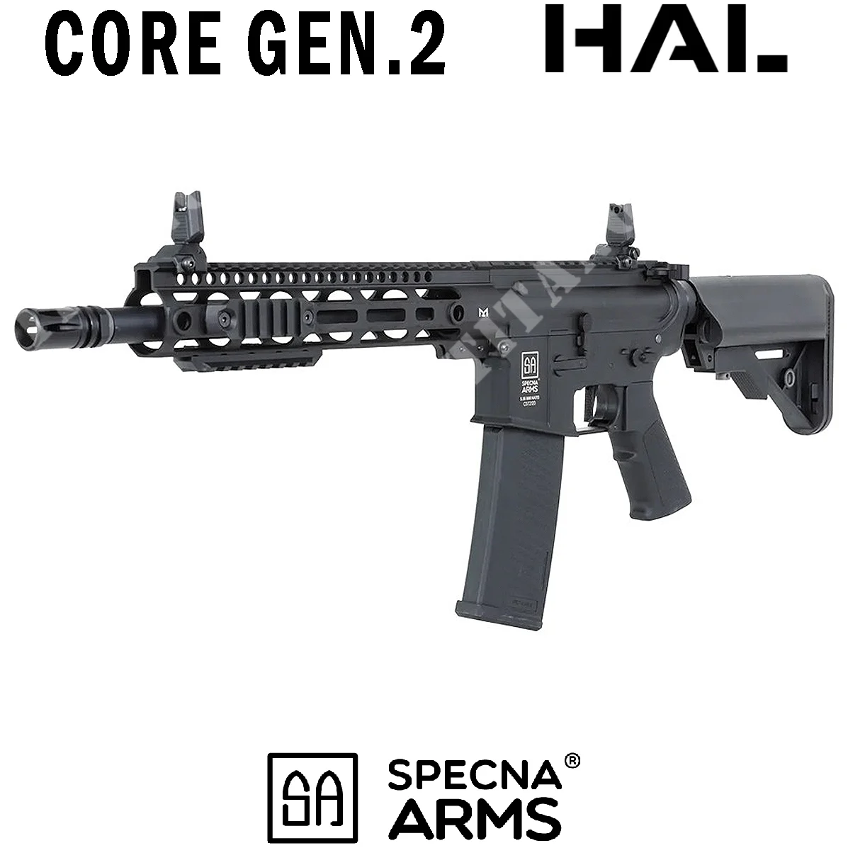 FUSIL SPECNA ARMS M4 SA-C20 CORE HAL ETU GEN2 NEGRO (SPE-01-047113)