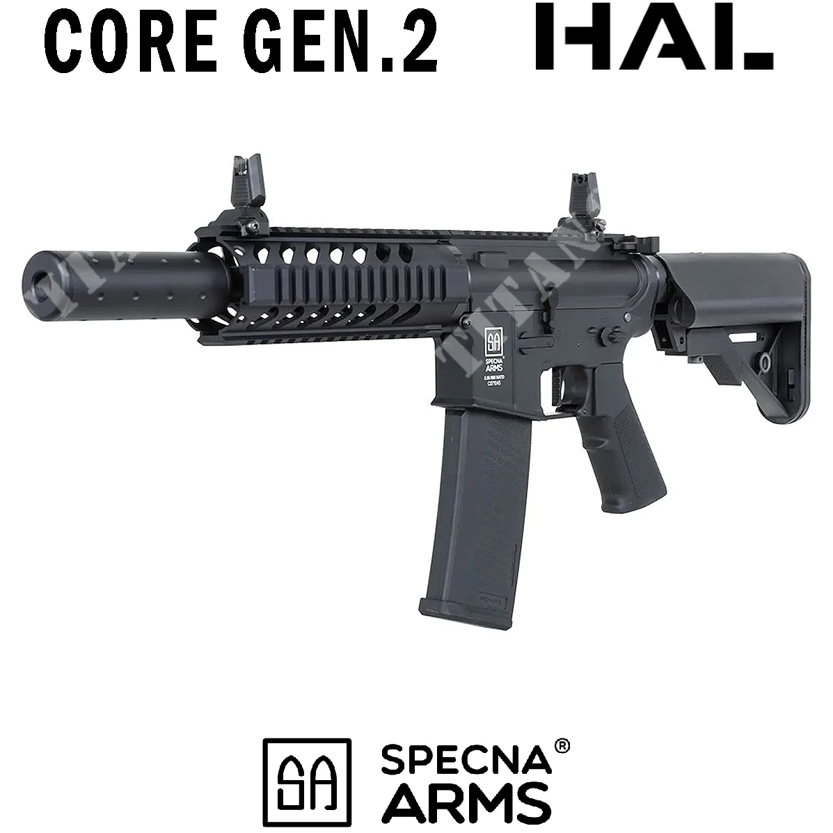 RIFLE M4 SA-C11 CORE HAL ETU GEN2 BRAZOS SPECNA NEGRO (SPE-01-047103)