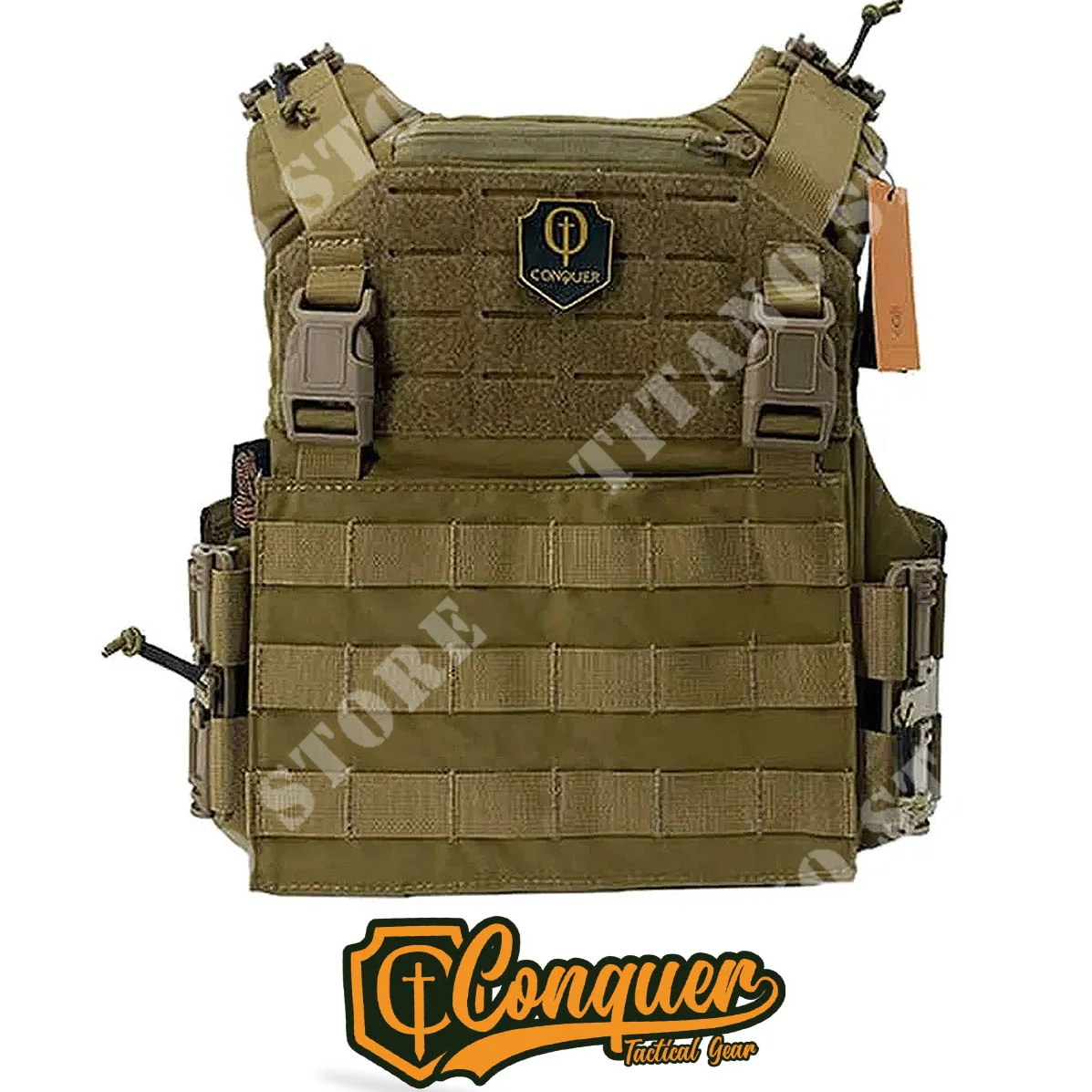 PORTAPLACA CQR GEN2 QD CONQUER (CNQ-CQR2)