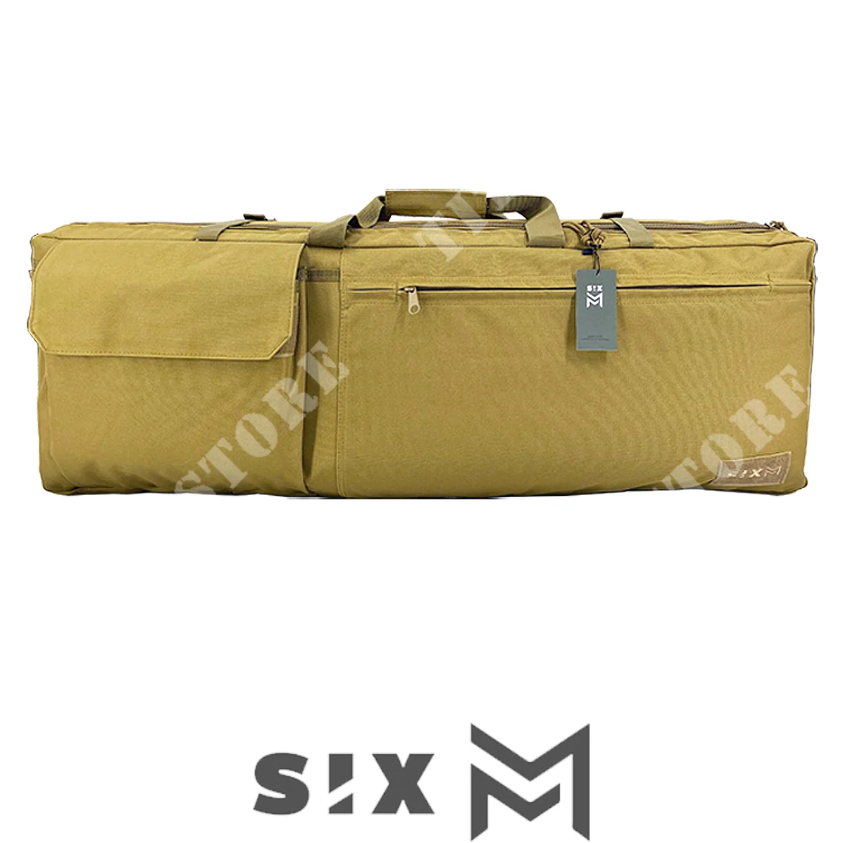 BOLSA TÁCTICA PARA ARMAS SIXMM, COLOR BRONCEADO (6MM-10041)