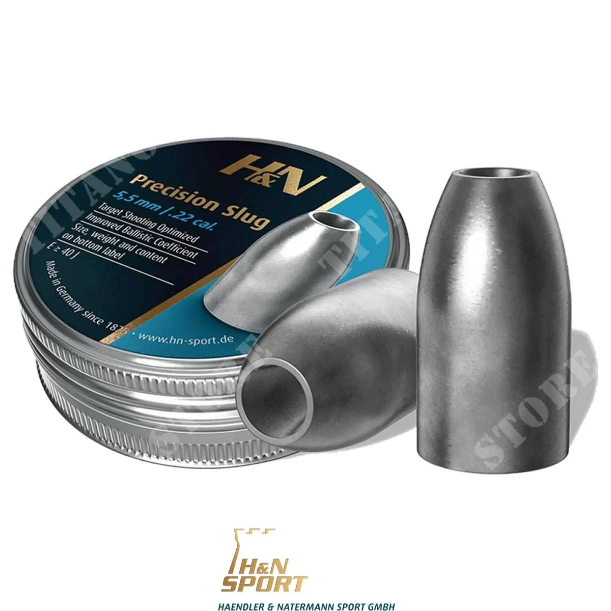 PLOMO DE PRECISIÓN HP 5.5MM .217 33GR H&N (750998)