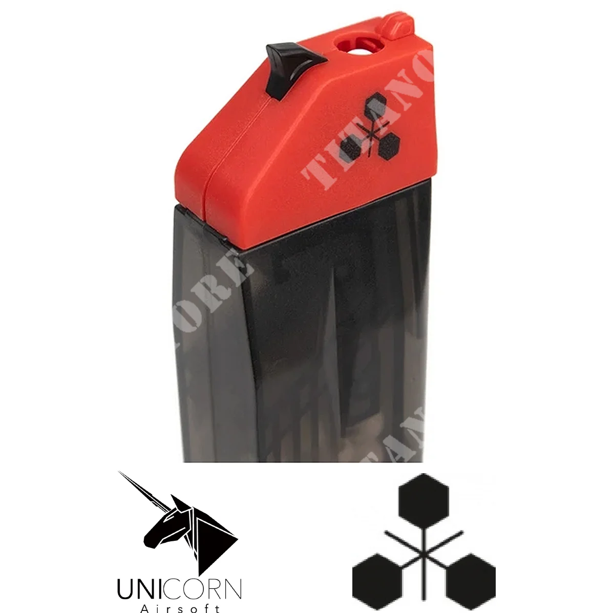 ADAPTADOR DE CARGADOR DE BB TRIDOS UNICORN RED (UNICORN-RD)