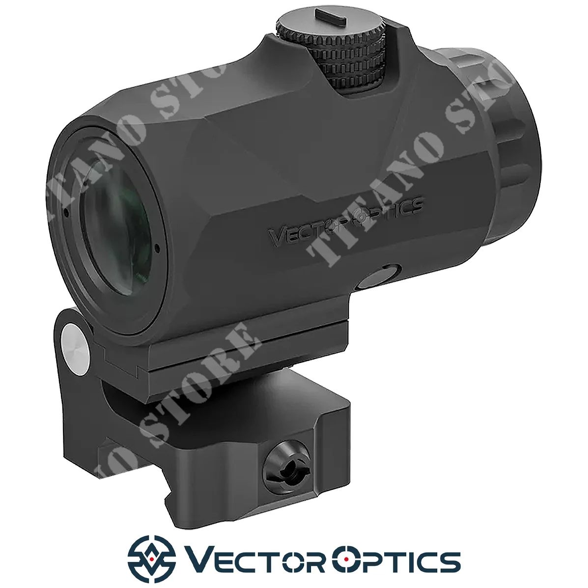LUPA MAVERICK IV MINI 3X22 ÓPTICA VECTORIAL NEGRA (SCMF-35)