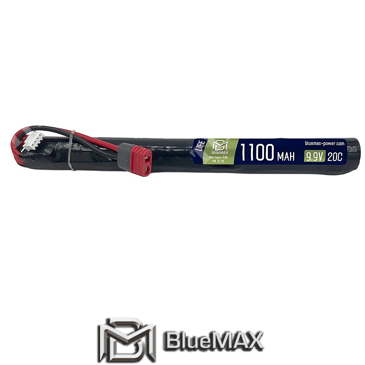 BATERÍA DE 9,9 X 1100 MAH, 20 C, STICK DEANS BLUEMAX (BM-LI9.9X1100D)