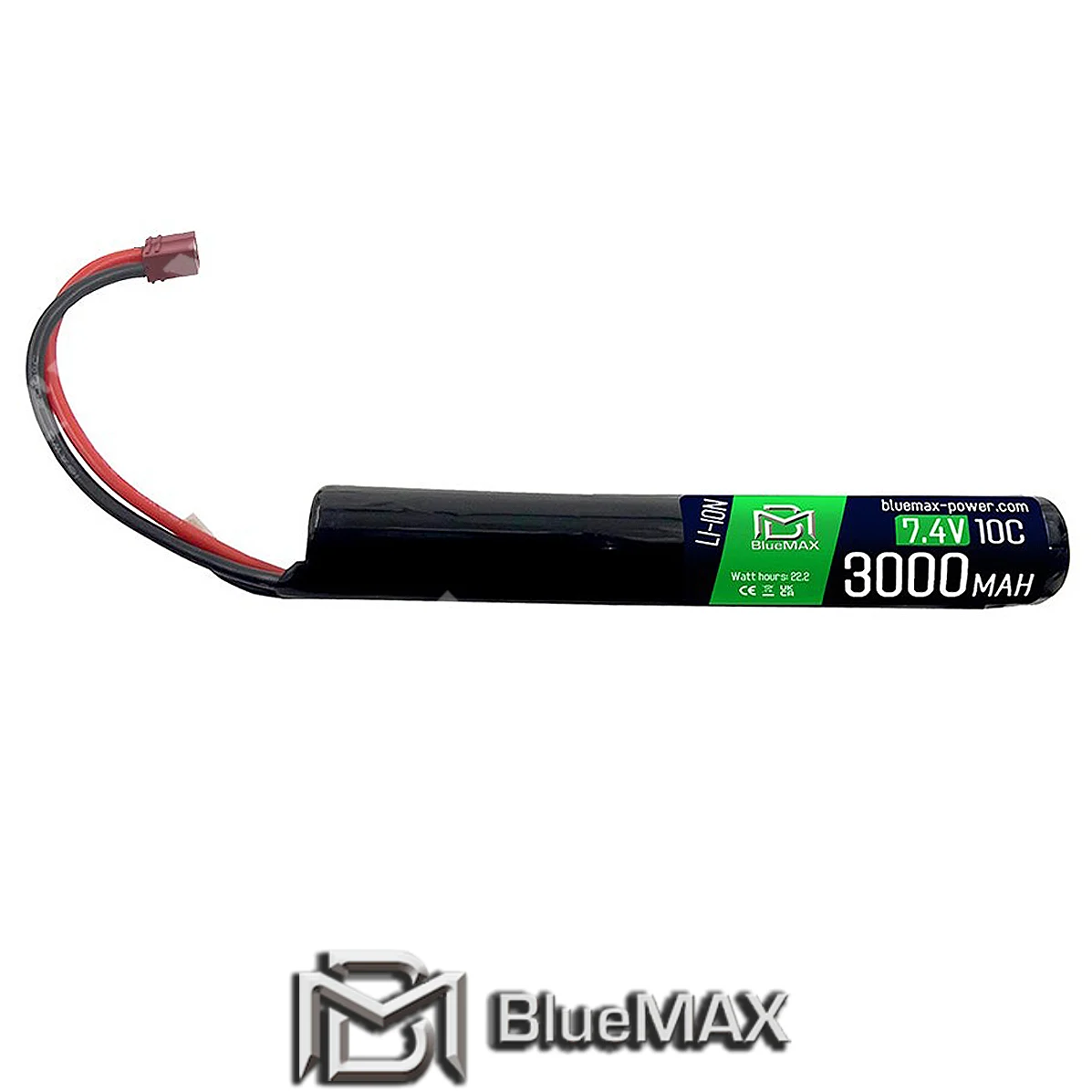 BATERÍA LION 7.4X3000MAH 10C STICK DEANS BLUEMAX (BM-ION7.4X3000D)