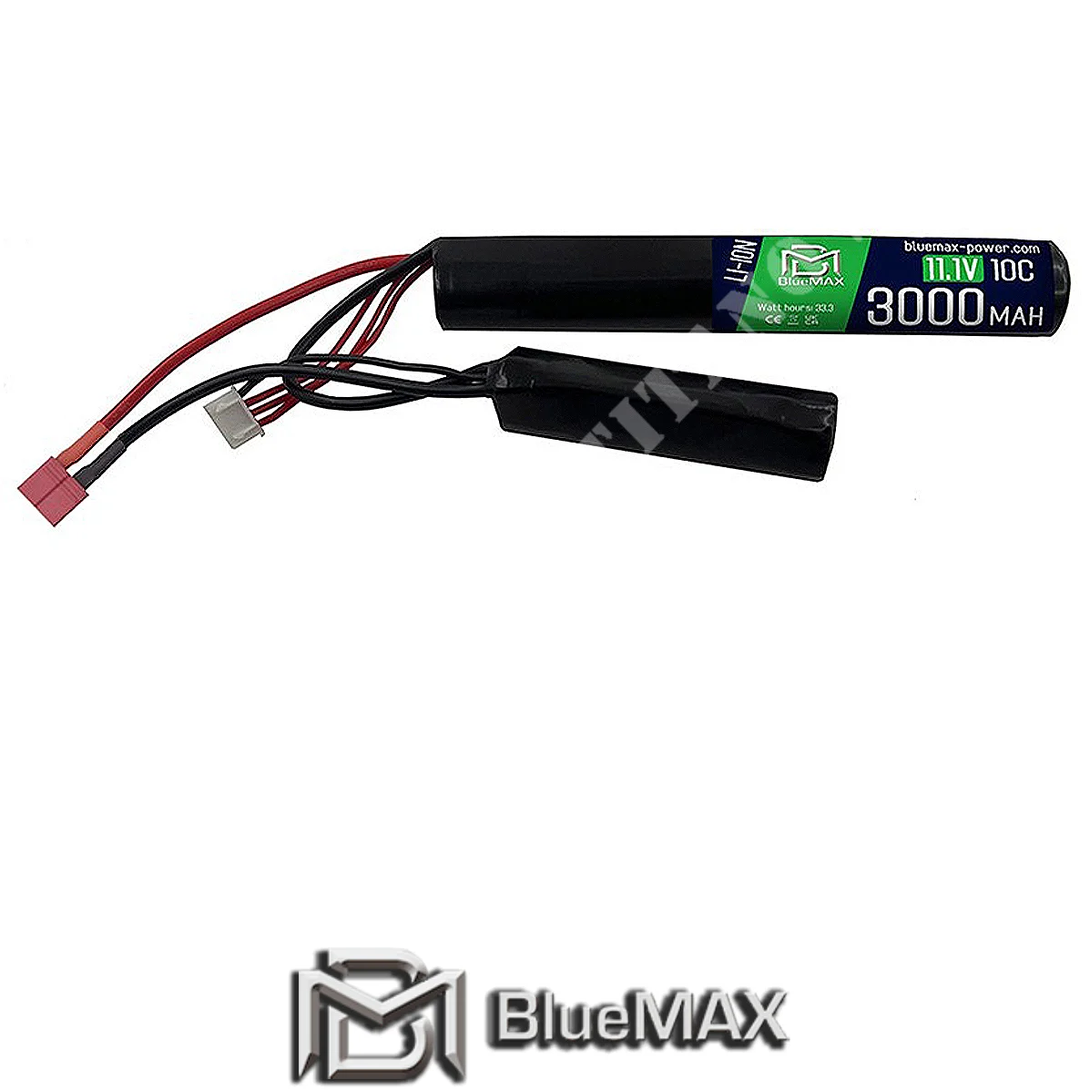 BATERÍA LION 11.1x3000MAH 10C CQB DEANS BLUEMAX (BM-ION11.1X3000D)