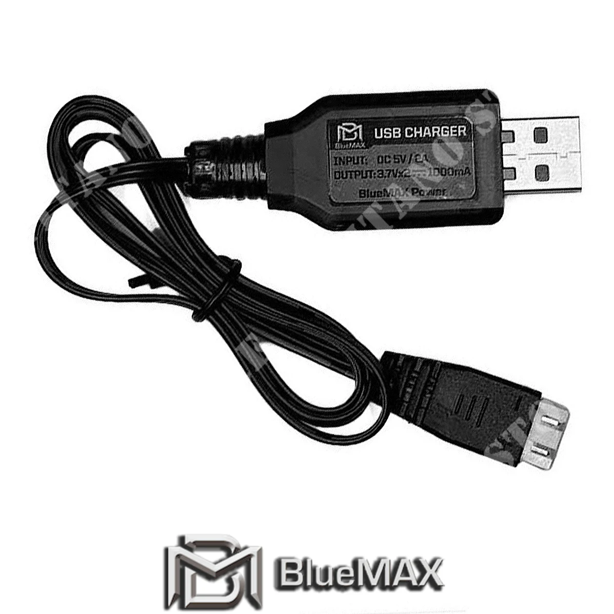 CARGADOR DE BATERÍA USB BLUEMAX PARA BATERÍAS DE LI-PO DE 7,4 V (BM-60020)