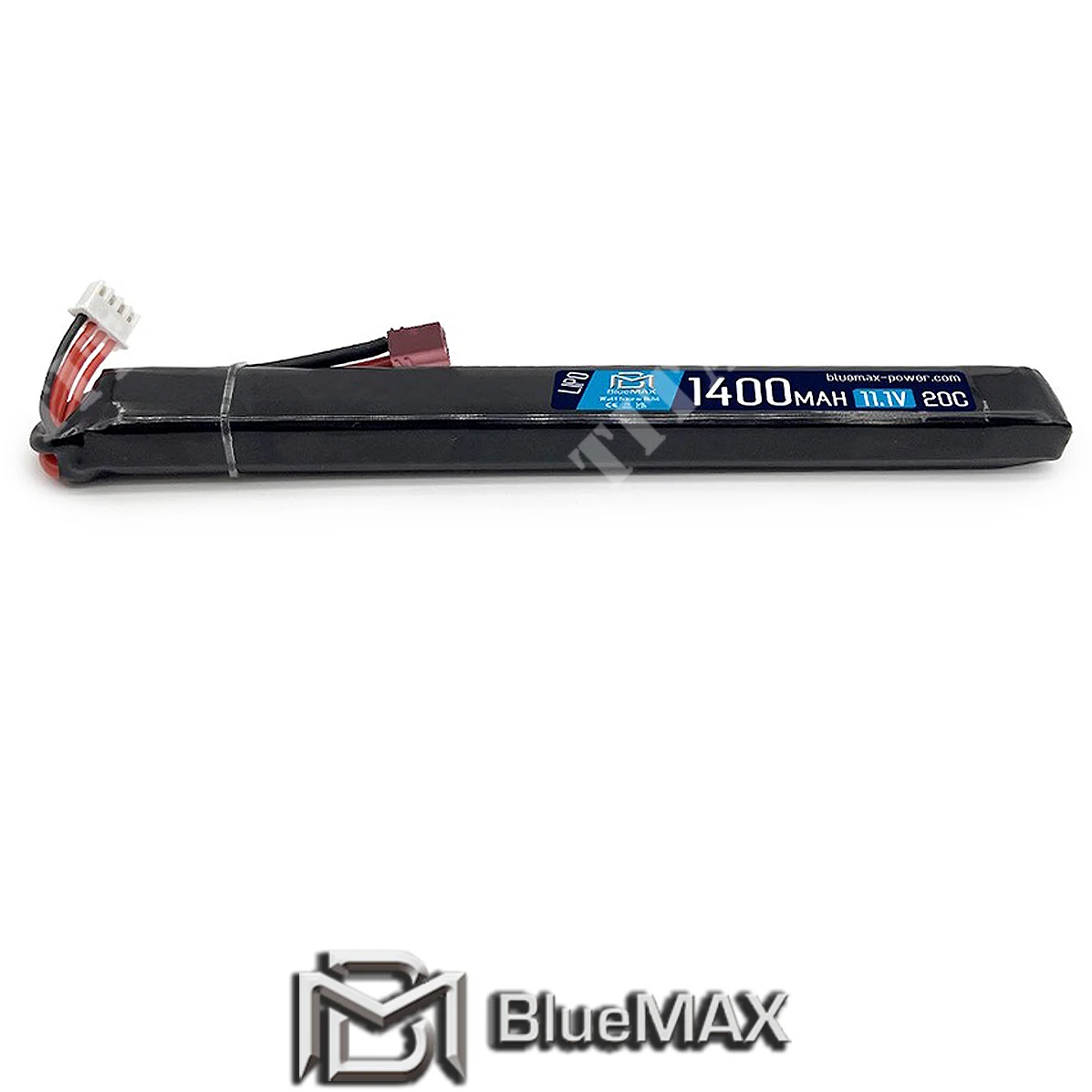 BATERÍA DE LIPO 11.1x1400MAH 20C STICK AK DEANS BLUEMAX (BM-11.1X1400D)
