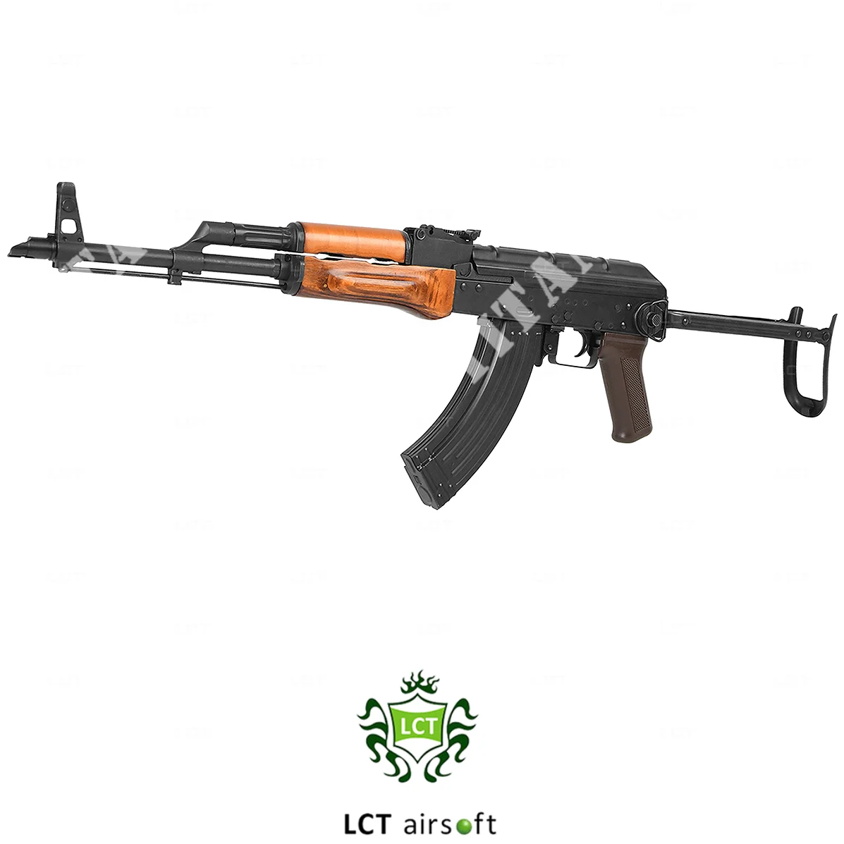 RIFLE AK-74MS AEG DE MADERA Y METAL LCT (LCKMS)