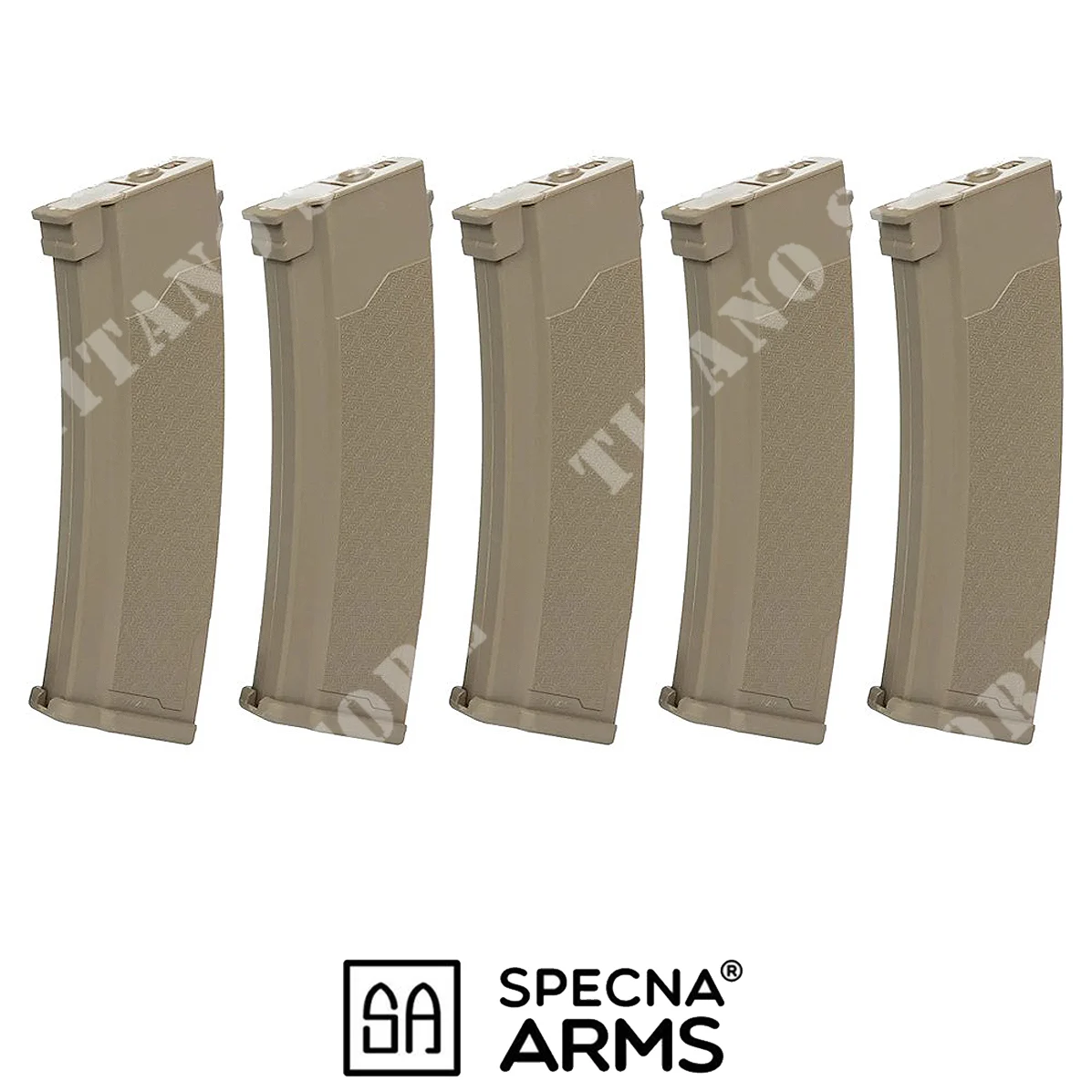 JUEGO DE 5 CARBURADORES AK 380BB TAN SPECNA ARMS (SPE-05-032797)