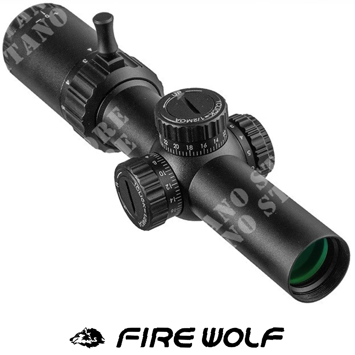 Óptica Firewolf LPVO 1-5x24 AOE (FW-5311-BK)