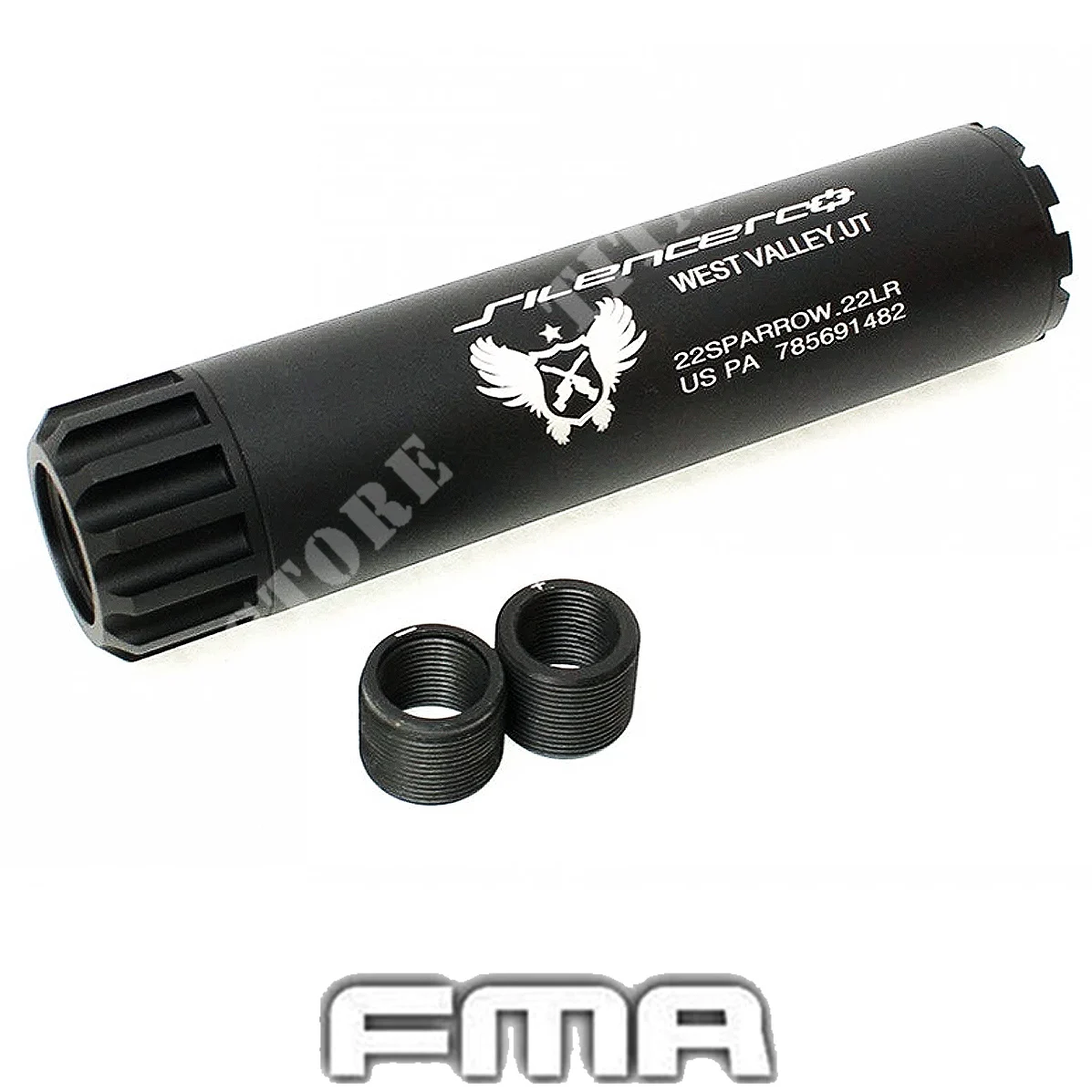 SILENCIADOR WAU FORCE 35x145mm FMA (TB951-BK)