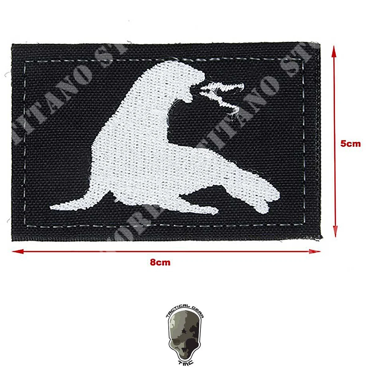 PARCHE TMC NEGRO DE LOS NAVY SEAL (TMC-EP-SEAL-BK)
