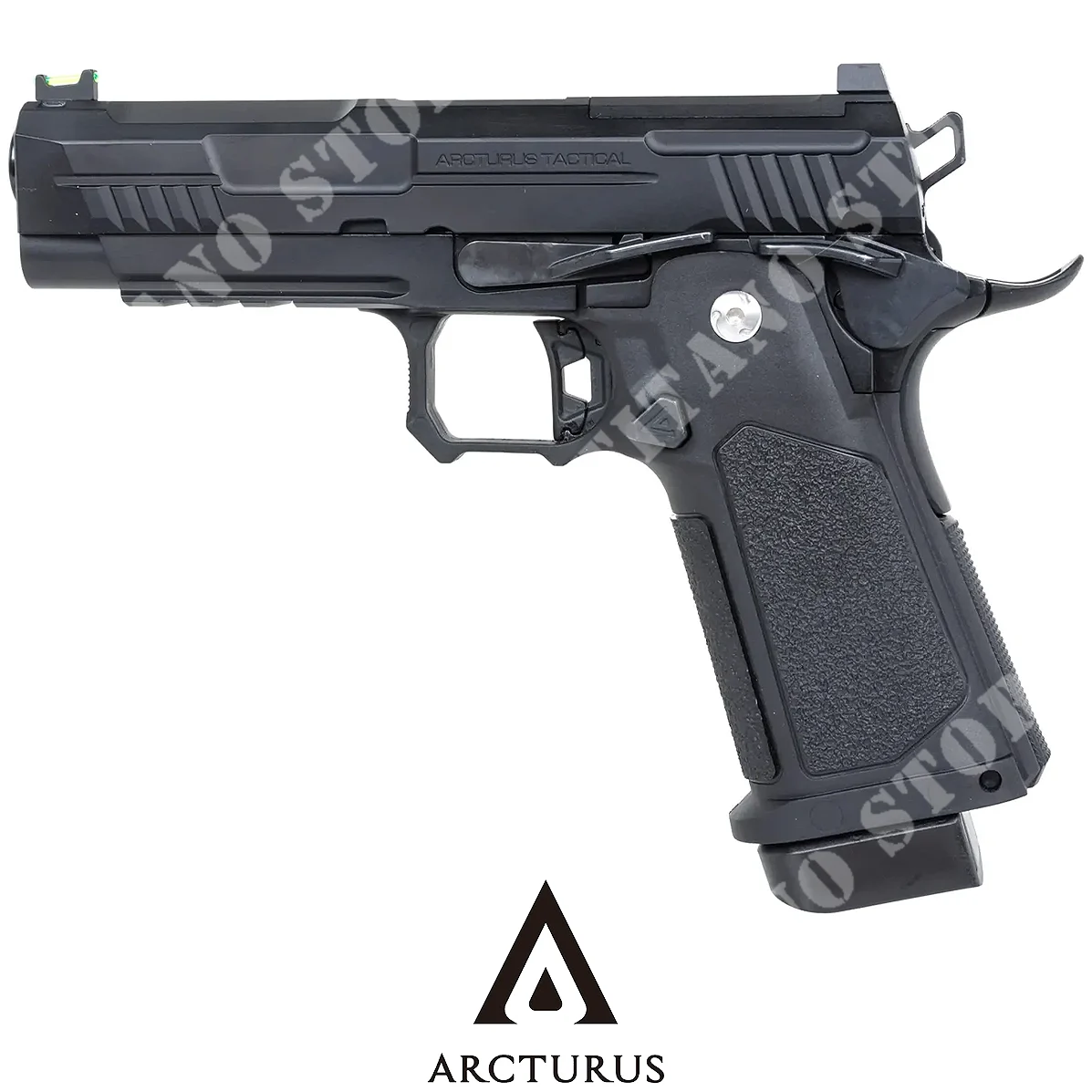 PISTOLA DE GAS DE ALTA CAPACIDAD VANGUARD 4.3'' NEGRA, LISTA PARA MRO ARCTURUS (ACR-02-048036)