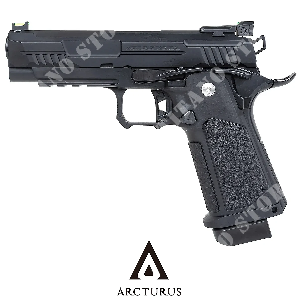 PISTOLA DE GAS DE ALTA CAPACIDAD VANGUARD 4.3'' NEGRA ARCTURUS (ACR-02-048035)