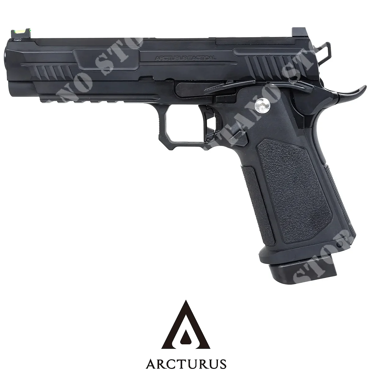 PISTOLA DE GAS DE ALTA CAPACIDAD VANGUARD 5'' NEGRA, LISTA PARA MRO ARCTURUS (ACR-02-048034)