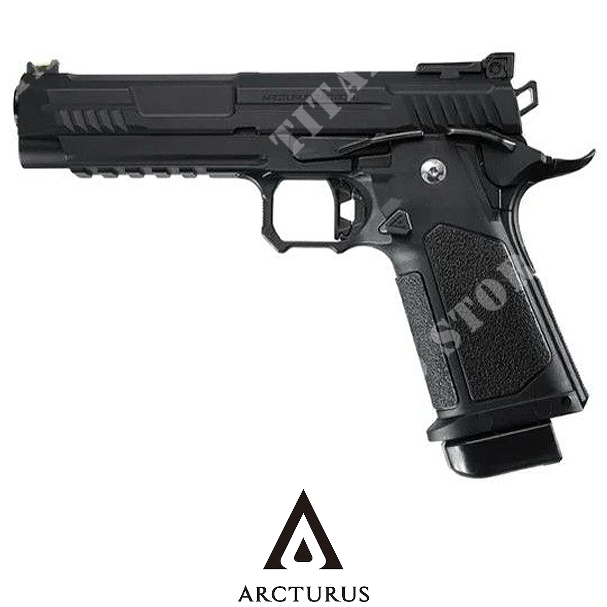 PISTOLA DE GAS HI CAPA VANGUARD 5'' NEGRA ARCTURUS (ACR-02-048033)