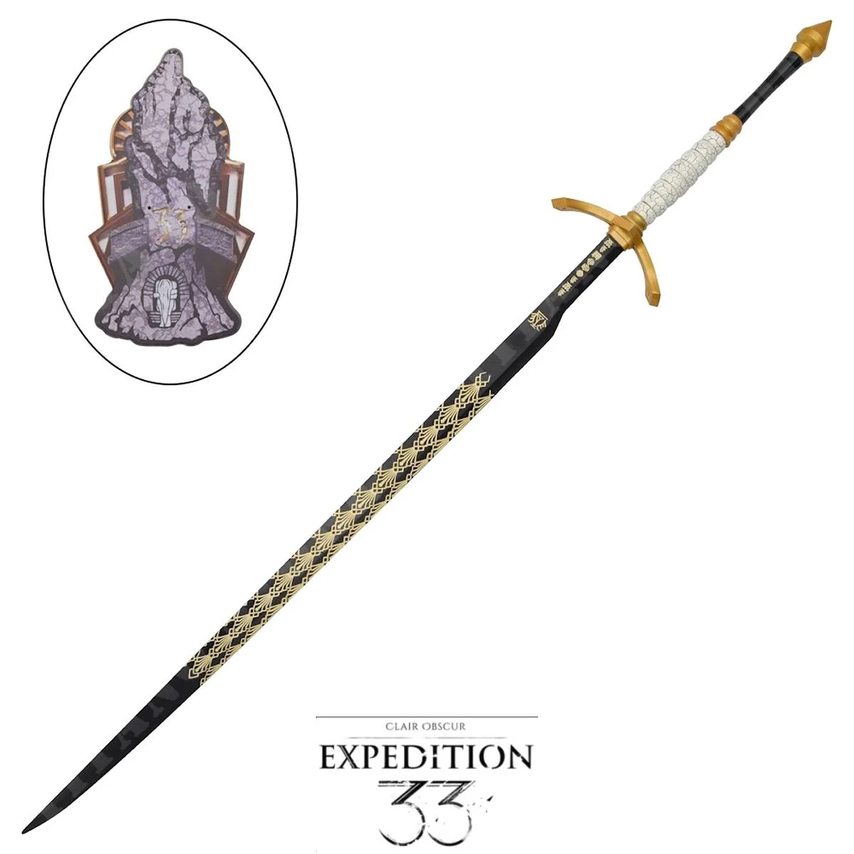 ESPADA ORNAMENTAL DE LA EXPEDICIÓN OBSCUR 33 DE GUSTAVE CLAIR (ZS1279)