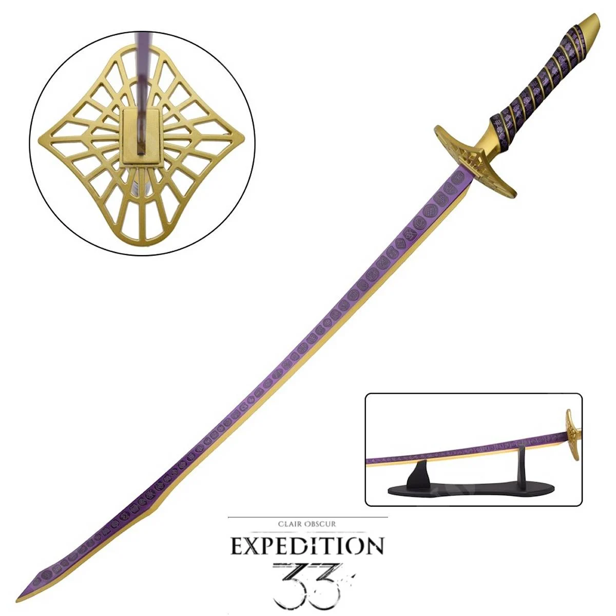 ESPADA ORNAMENTAL MAELLE CLAIRE OBSCUR EXPEDICIÓN 33 (ZS1287)