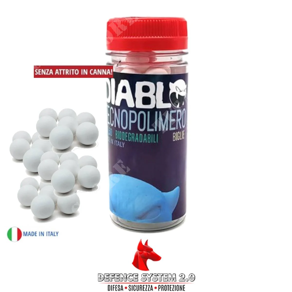 Balas de tecnopolímero calibre .50 de Diablo 55 (DF-989794)