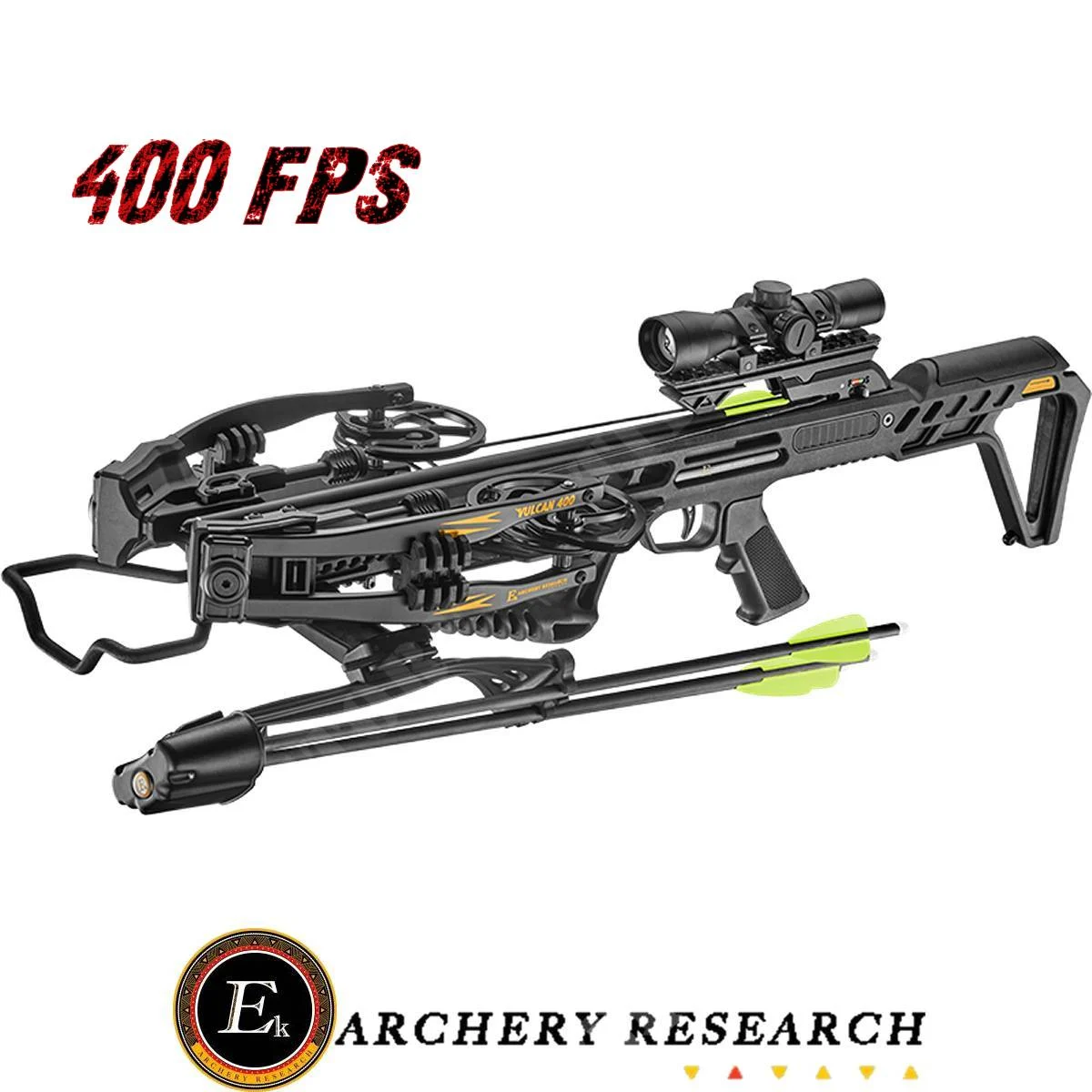 BALLESTA DE ARCO VULCAN 400 BK 400FPS EK (55Q045)
