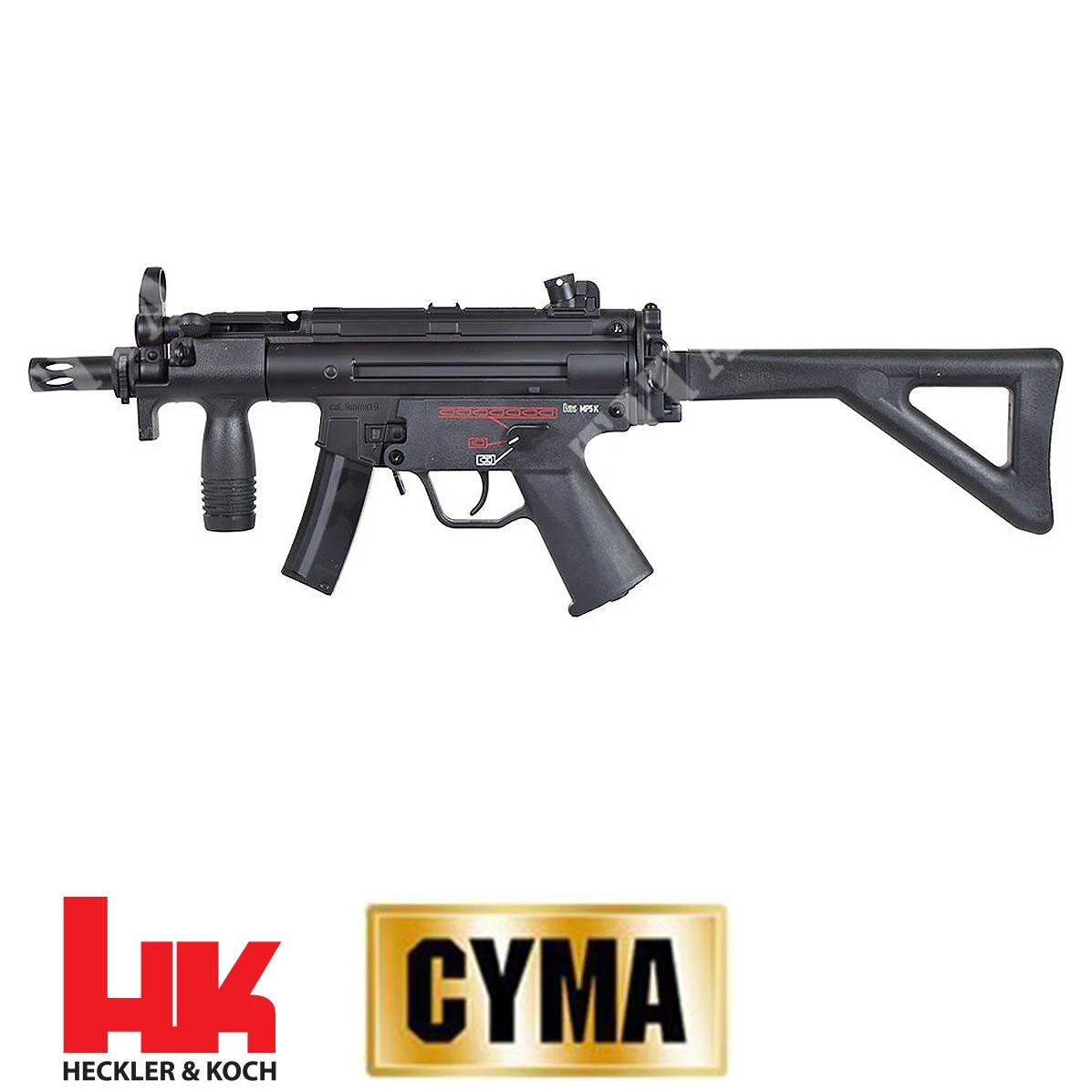 RIFLE H&K MP5-K PDW NEGRO CYMA (CM041PDWHK)