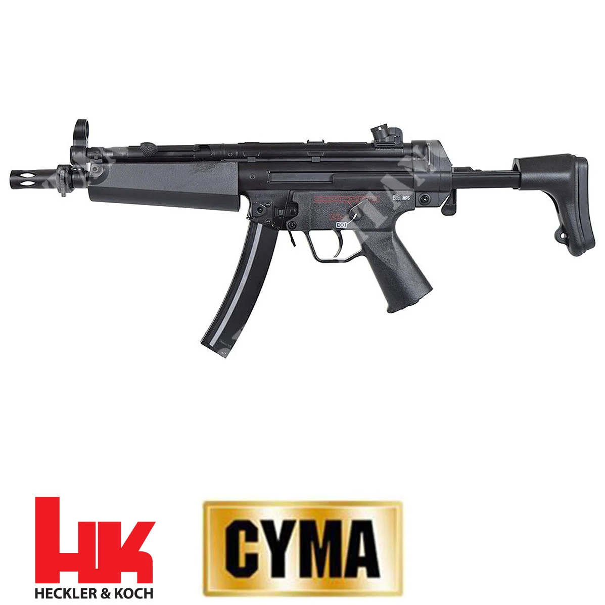 Fusil H&K MP5-J negro Cyma (CM041JHK)