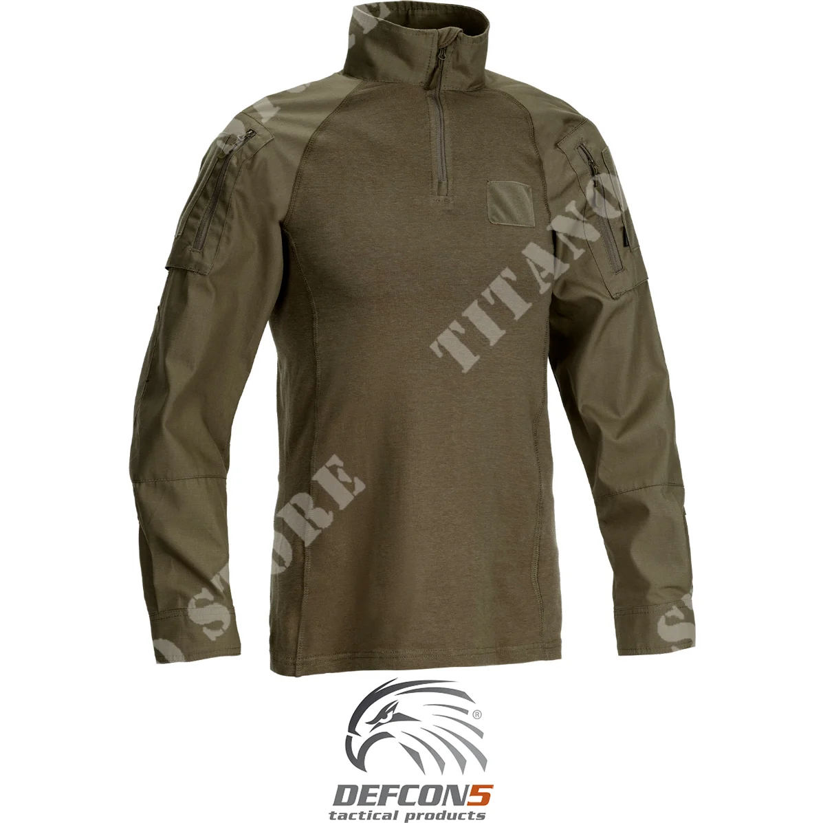 CAMISA DE COMBATE TIGER RANGER VERDE DEFCON 5 (D5-3267 RG)